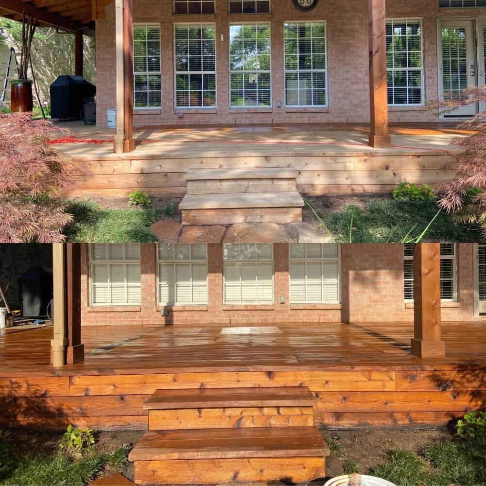 Deck and Fence Staining Greensboro NC