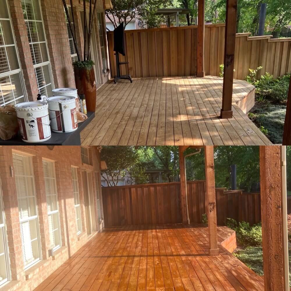 Deck and Fence Staining Greensboro NC