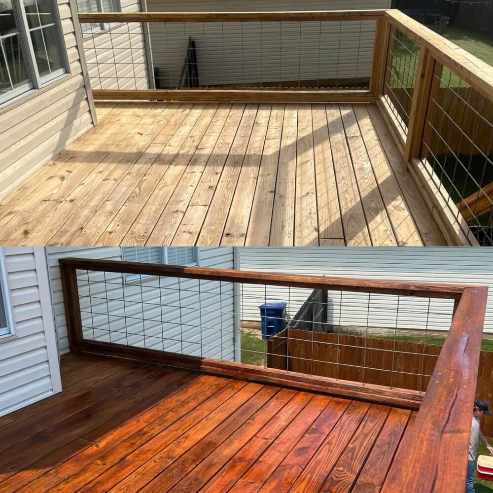 Deck and Fence Staining Greensboro NC